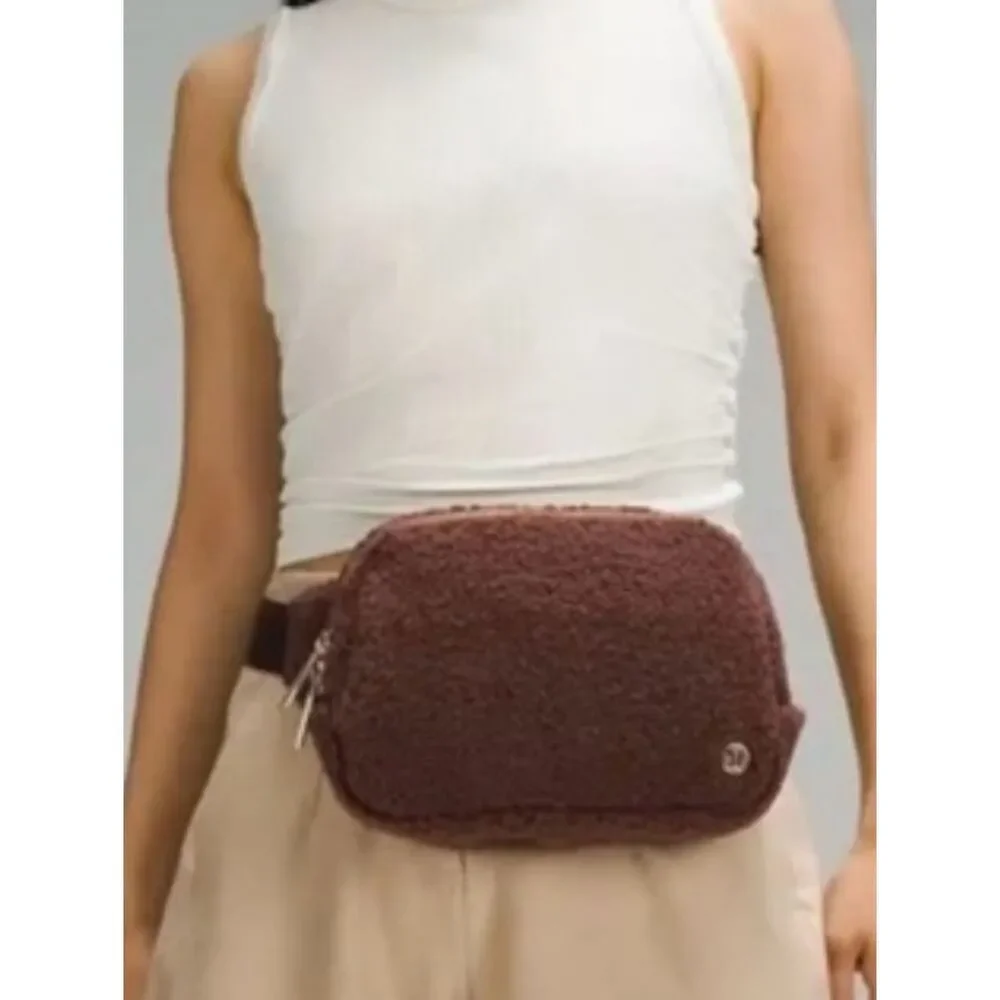 Lululemon Brown Teddy Fanny Pack